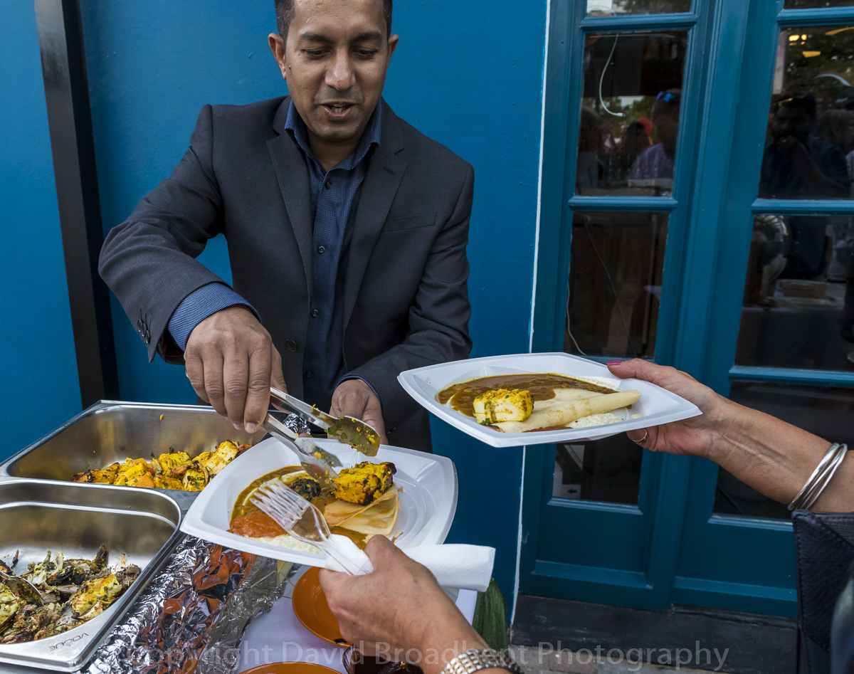 David Broadbent Photography, Mint & Mustard, Indian, street food, Chepstow